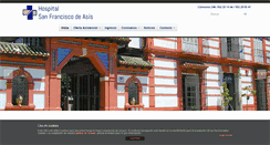 Desktop Screenshot of hospitalsanfrancisco.com